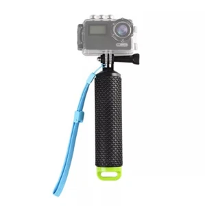 FOR Gopro Hero Sports Camera GREEN Floating Hand Grip Stick Pole Selfie Monopod - Picture 1 of 7
