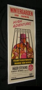Original CLINT EASTWOOD HANG EM HIGH Australian Daybill LINENBACKED - Picture 1 of 1
