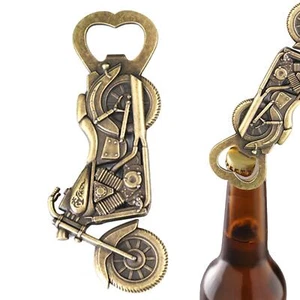 Abridor de botellas de motocicleta regalos de cumpleaños para hombres abridor de cerveza fresco de colección único - Imagen 1 de 12