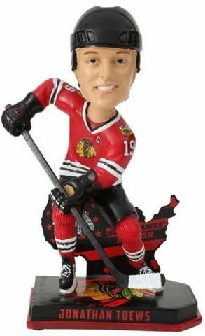 Jonathan Toews Chicago Blackhawks Nation Bobblehead by Forever Collectibles FOCO Cover