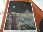 5 RARE NO.15 LUNAR C.C. MICHELOB  GOLFING ON THE MOON POSTER  BY LOYAL H CHAPMAN
