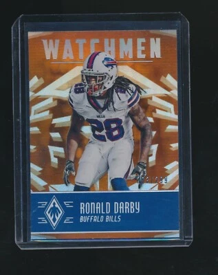 RONALD DARBY 2016 PANINI PHOENIX WATCHMEN ORANGE PARALLEL 203/299 - Image 1 of 2