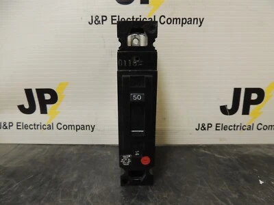 Disyuntor de 1 polo General Electric TED113050 277VAV 50AMP Foto 1 de 4