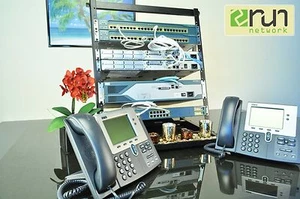 Kit completo de laboratorio doméstico profesional de red Cisco CCNA CCVP R&S VOICE SECURITY - Imagen 1 de 11