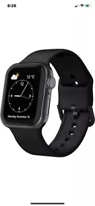 Replacement Silicone Band Apple Watch Series 8 7 6 5 4 3 2 1 SE Ultra Men/women - Picture 1 of 3