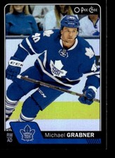 2016-17 O-Pee-Chee Black Rainbow Foil /100 Michael Grabner Toronto Maple Leafs