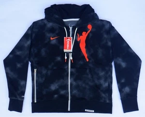 Nike Women's WNBA Logowoman Black Hoodie Jacket Tie Dye $100 - M L READ - Picture 1 of 21
