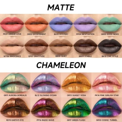 Diamond Liquid Eyeshadow Waterproof Chameleon Pearlescent Lips & Eyes - Image 1 of 4