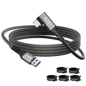 USB 3.1 A to USB C Cable 3 FT 10Gbps Data Transfer and 60W 3A Fast Charging C... - Picture 1 of 7