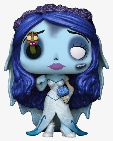 Corpse Bride - Emily with Worm Diamond Glitter Pop! Vinyl - Funko Cover