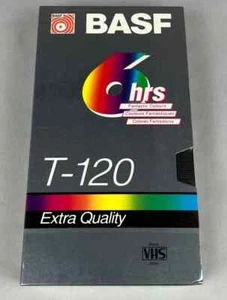 BASF 6 hrs. VHS T-120 Video Tape Fantastic Colors Extra Quality - Picture 1 of 1