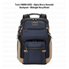 TUMI Alpha Bravo Nomadic Backpack 146690-A052 Midnight Navy / Khaki