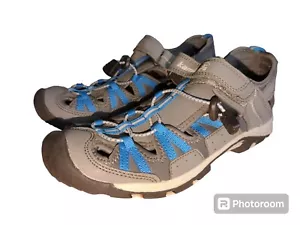 Kamik Islander Womens Gray and Blue water shoes size 8 Pre Loved - Picture 1 of 8