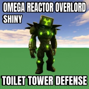 SHINY Omega Reactor Overlord | Toilet Tower Defense | TTD | LIMITEDPRICE & FAST - Picture 1 of 1