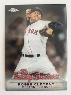 2019 Topps Chrome The Family Business Roger Clemens #FBC-6 - Image 1 of 2