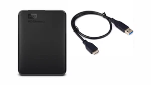 1TB 2TB 4TB Portable External WD Hard Drive USB 3.0 PC MAC Xbox PS4 PS5 Storage - Picture 1 of 8