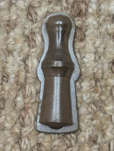 Antique Brass Key Hole Cover Escutcheon With Swinging Cover - Picture 1 of 8