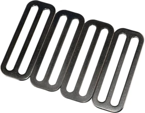 Storm 2" Stainless Steel Divers Weight Belt Keeper - 4-Pack - Bild 1 von 3