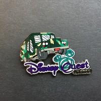 Walt Disney Pin Disneyquest Quest Logo Ebay