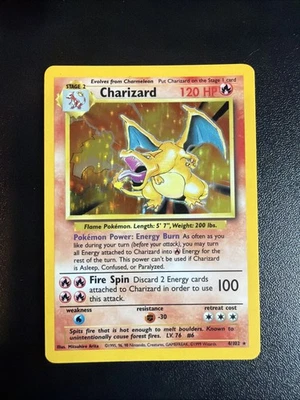 Charizard Base Set 4/102 Holo Unlimited LP - Image 1 of 4