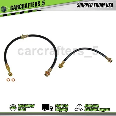 2 mangueras hidráulicas de freno trasero para Nissan 200SX 1995-1998 1,6 L Foto 1 de 4