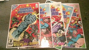 SUPER POWERS MINI SERIES # 1 - 5 COMPLETE SET (1984) - Picture 1 of 1