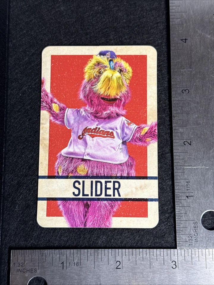 Cleveland Guardians Slider Mascota 2015 Imán 2.5”x3.5” MLB Béisbol Foto 1 de 1