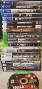 Lot of 32 Scratched Video Games, Need Repair/Resurfaced, AS IS NO RETURNS, READ! - Picture 1 of 12