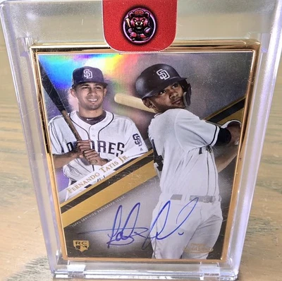 Fernando Tatis Jr RC AUTO 2019 Topps Gold Label Framed GLA-FTA  Padres 🔥  - Image 1 of 2