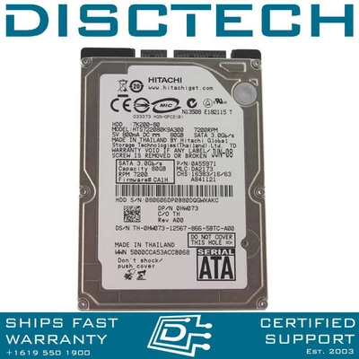 Hitachi Travelstar 7K320 0A55971 SATA Hard Drive - Image 1 of 2