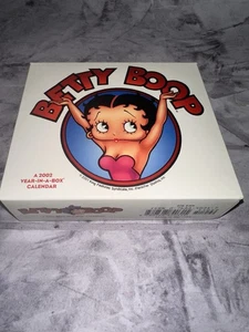 Vintage 2002 Betty Boop Year-In-A-Box Calendar Never Used - Picture 1 of 3