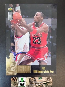 1995-96 Upper Deck Collectors Choice Michael Jordan Collection Card #jc1 Bulls - Bild 1 von 2