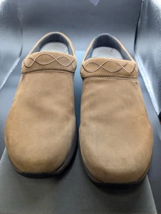 Zapatos Abeo Marrón Mujer 10 M Augusta Mule Espalda Abierta PAW1027 Sin Cordones - Imagen 1 de 10