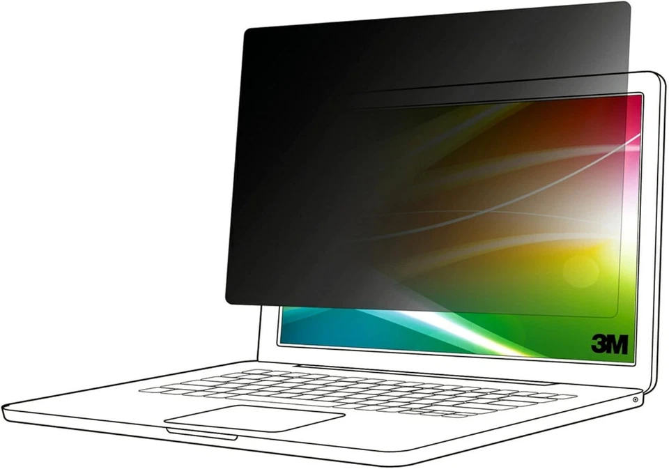 3M Bright Screen Privacy Filter for 14in Laptop, 16:9, BP140W9B Clear  - Image 1 of 4