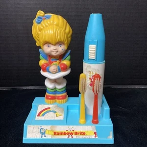 Rare Vintage 1983 Rainbow Brite Toothbrush Holder Original Sprites 1980’s HTF - Picture 1 of 6