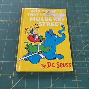 Book - And To Think That I Saw It On Mulberry Street HC Dr Seuss Mini - Picture 1 of 12