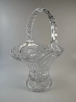 Vintage Kristall Braut Blumenkorb  - Bild 1 von 4