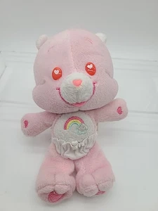 Pañal de peluche vintage Nanco 2006 Care Bear Cubs rosa CHEER Cub bebé 7" - Imagen 1 de 5