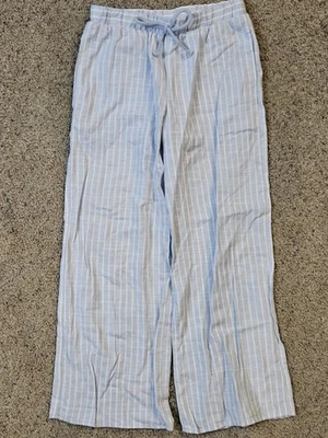 Pantalones a rayas azules y blancos para bebé Art Class talla M (8) Foto 1 de 4