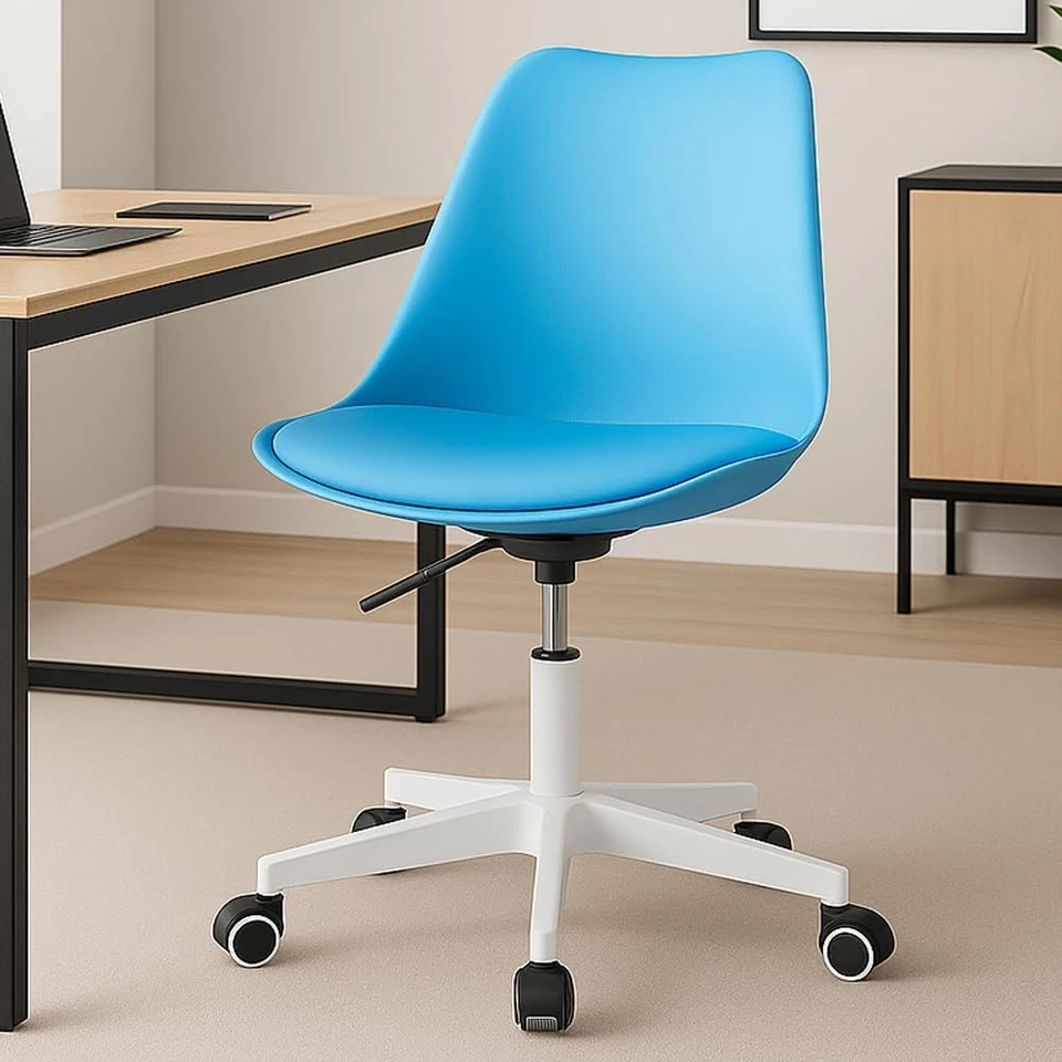 Sedia Da Ufficio Scrivania Ergonomica Design Moderno Con Altezza Regolabile E Cu - Immagine 1 di 4