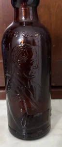 Anchor Hocking Salem N.J Plant Blob Bottle 1973 Aniv. 39 Jahre R. Niss F.Kappler - Bild 1 von 21
