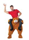 Carry Me Teddy Bear Ride Adult Costume Halloween Polyester Prop Seasonal Visions