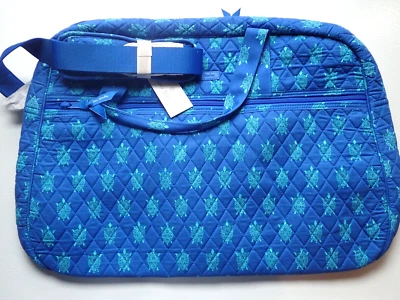Nova com etiquetas Vera Bradley (Aposentada) MARINE TURTLES Bolsa Grande de Viagem!!! - Imagem 1 de 4