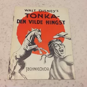 Tonka Sal Mineo Philip Carey Courtland Vintage Walt Disney 1958 Danish Movie ... - Bild 1 von 5