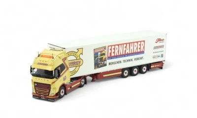 Tekno 1:50 Zurkirchen Fernfahrer Volvo FH05 Globetrotter XL Reefer Truck Diecast - Image 1 of 4