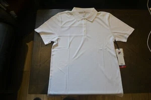 NWT Fila Men's White Line Pin Stripe Polo TENNIS SHIRT SZ SMALL SM S TM118752 - Bild 1 von 3