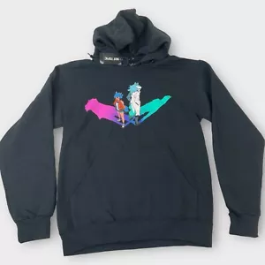 BNA Brand New Animal Michiru & Shirou Neon Silhouette Anime Manga Hoodie Small - Picture 1 of 9