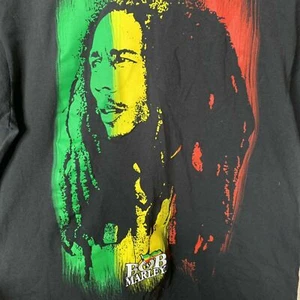 Retro Bob Marley Reggae Music Men’s T Shirt Zion Rootswear Size M - Picture 1 of 4