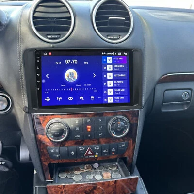 For Mercedes Benz W164 ML500 GL350 GL450 Android 13 Carplay Car Stereo GPS Radio Foto 1 de 4