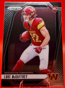 2024 Luke McCaffrey RC Panini Prizm #367 - Picture 1 of 2